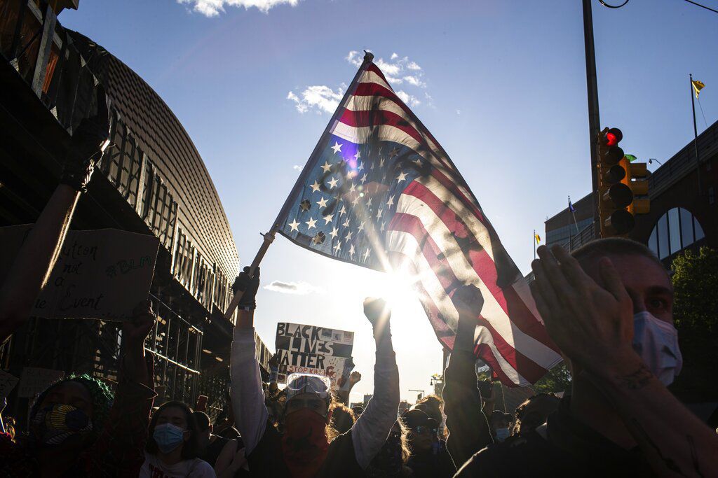 APTOPIX America Protests New York